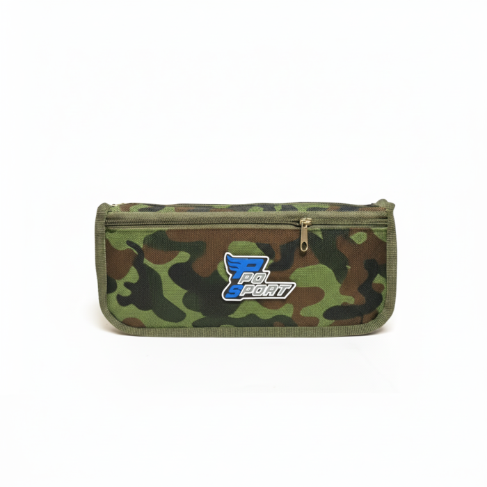 EKDUM JHAKAAS Premium Pencil Pouch Model 43/16 7740 – Large Capacity Student Organizer in Camo, Music Tape, and "Nice Day" Designs